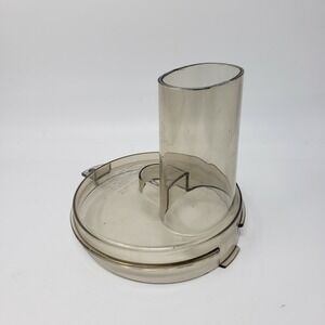 Vintage GE General Electric GE Food‎ Processor D4FP1 Work Bowl Top Lid NO Pusher